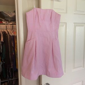 Pink and White Stripe Lilly Pulitzer dress